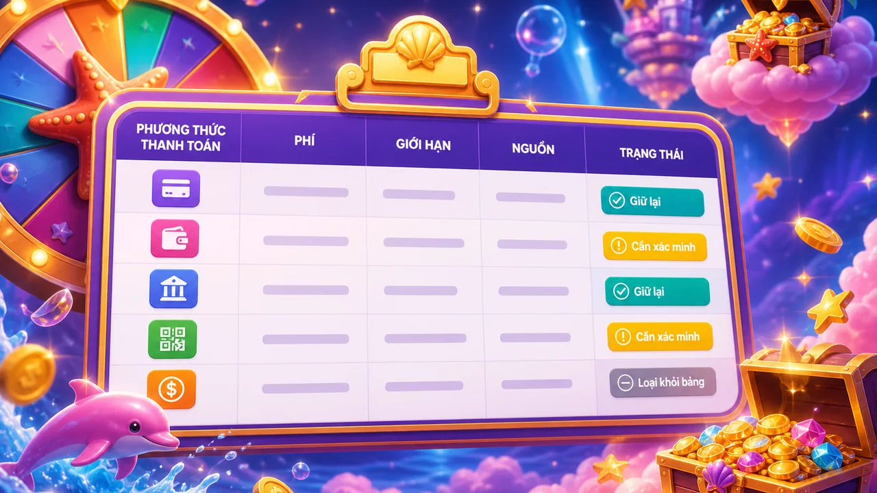 Checklist chọn ưu đãi: khi nào nên loại ưu đãi hello88 vì thiếu thông tin thanh toán?